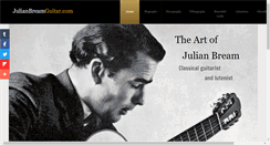 Desktop Screenshot of julianbreamguitar.com